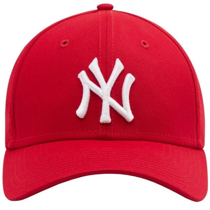 Uniseks kepurė su snapeliu New Era Yankees, raudona