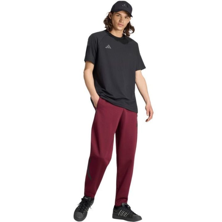 Vyriškos kelnės adidas Z.N.E., bordo