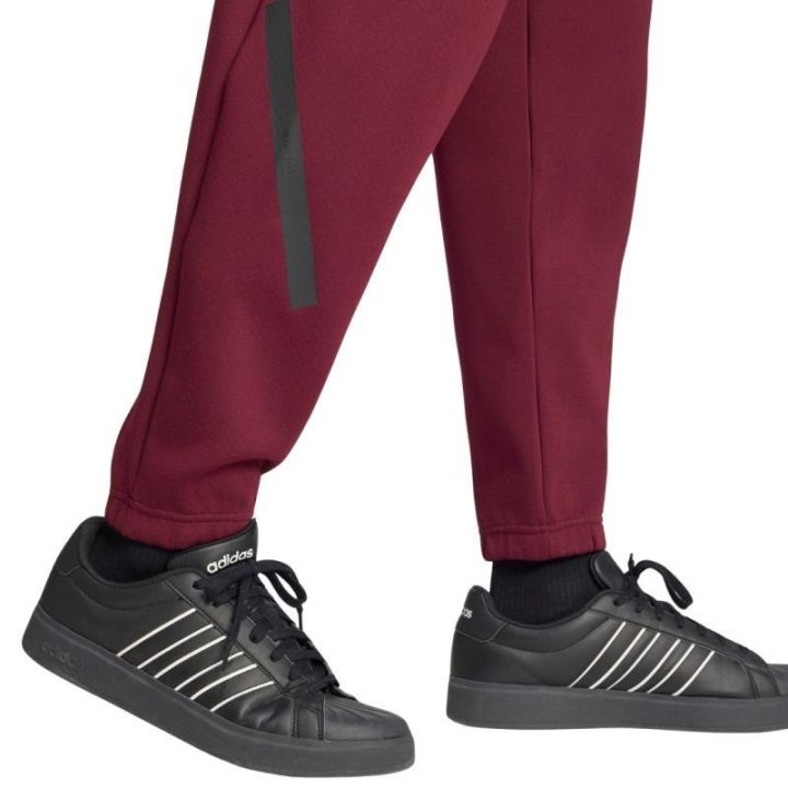 Vyriškos kelnės adidas Z.N.E., bordo