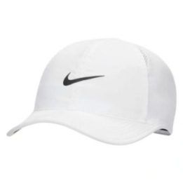 Vyriška sportinė kepurė su snapeliu Nike Dri-FIT Club, balta