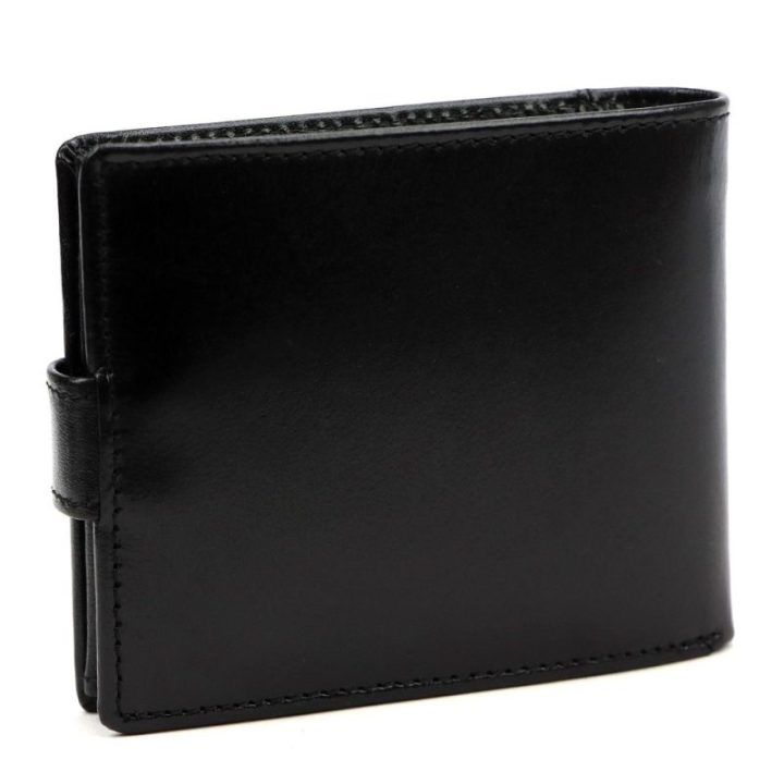 Vyriška natūralios odos piniginė Pierre Cardin YS610 324A, juoda