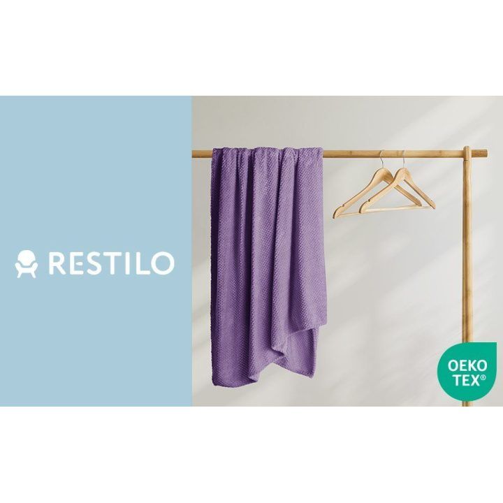 Pledas Restilo Henry 170 × 210 cm, violetinis
