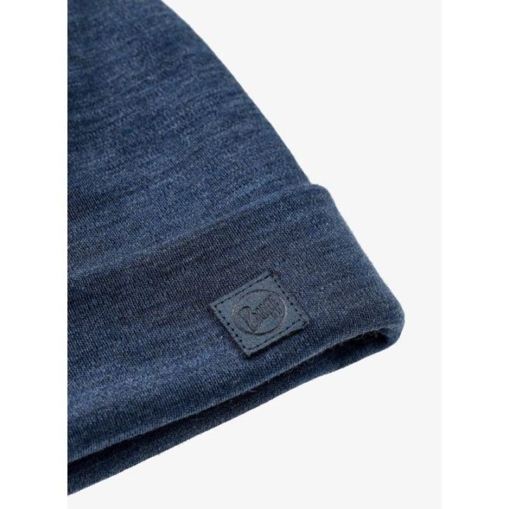 Uniseks vilnonė kepurė Buff Merino Heavyweight, indigo