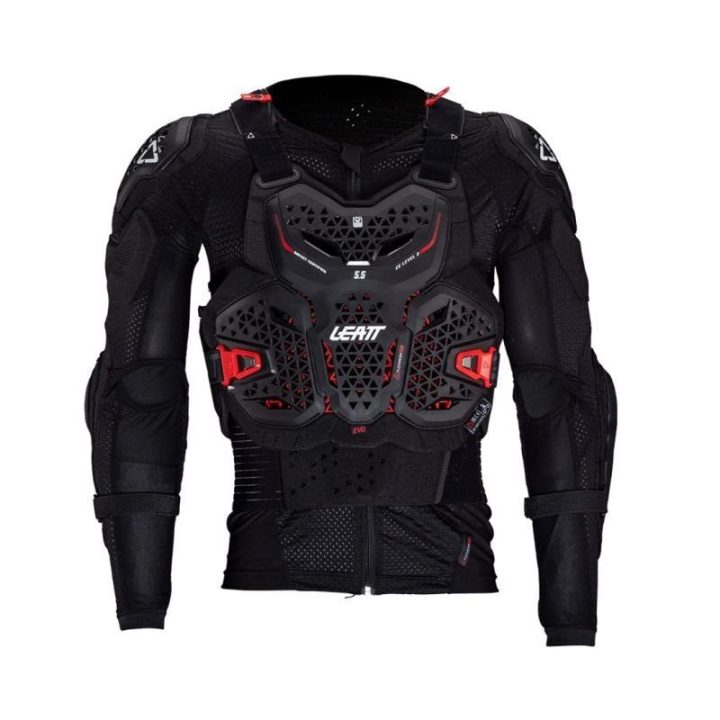 Uniseks krūtinės ir nugaros apsauga Leatt Body Protector 5.5 Evo, juoda