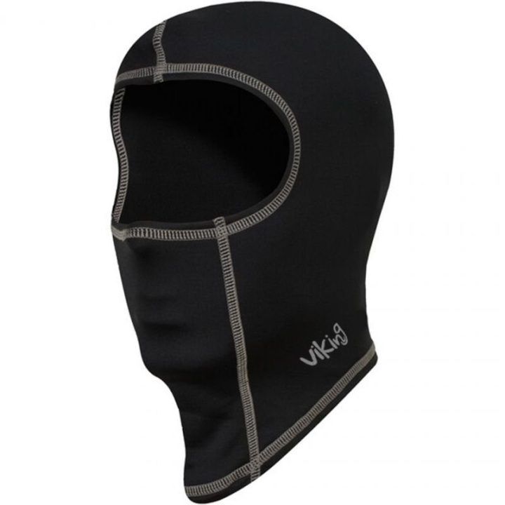 Vaikiška balaklava Viking, juoda