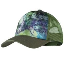 Kepurė su snapeliu Buff Trucker, žalia