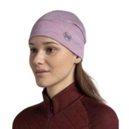 Moteriška merino vilnos kepurė Buff Lightweight, alyvinė