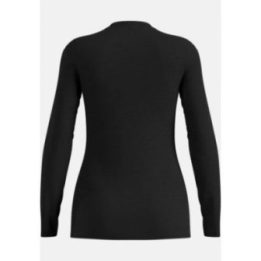 Moteriški merino vilnos termo marškinėliai Odlo Merino 160, juodi