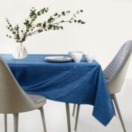 Staltiesė indigo spalvos 155×300 cm AH VESTA