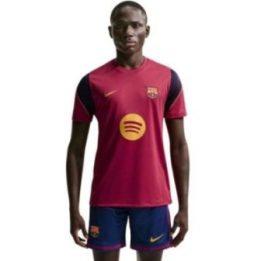 Vyriški marškinėliai Nike FC Barcelona Strike, bordo