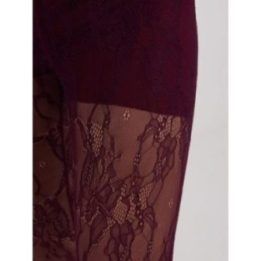 Moteriškos tamprės su elastingu liemeniu, bordo