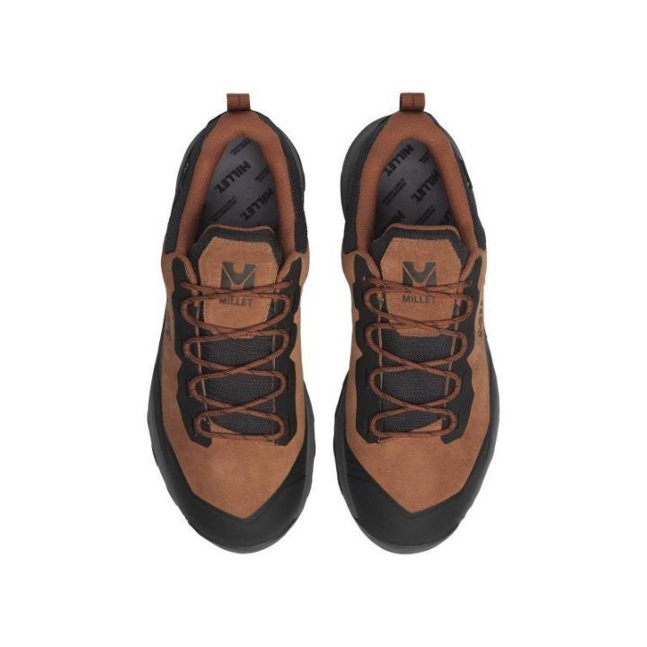 Vyriški žygio batai su GORE-TEX membrana Millet Ubic Low GTX, rudi