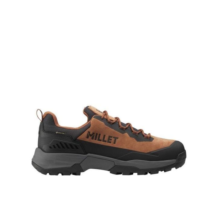 Vyriški žygio batai su GORE-TEX membrana Millet Ubic Low GTX, rudi