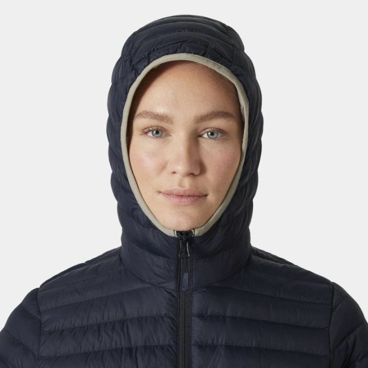 Moteriška pašiltinta striukė su gobtuvu Helly Hansen Sirdal, 550 cuin