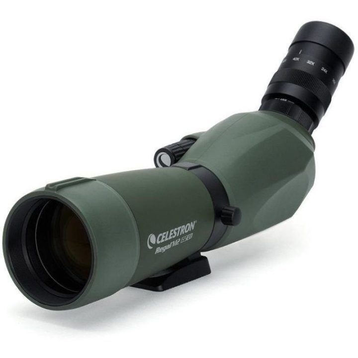 Stebėjimo monoklis Celestron Regal M2 65ED, 16–48×, juodas ir žalias
