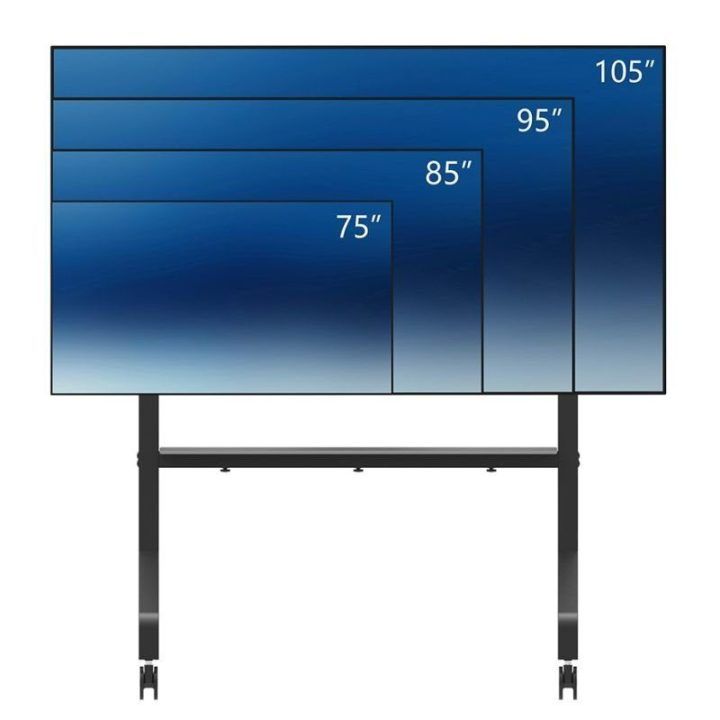 Mobilus televizoriaus stovas Neomounts, juodas