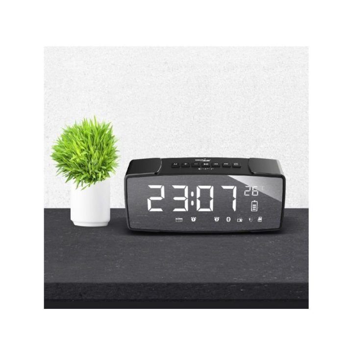 Radijo žadintuvas Bluetooth 4.2 Greenblue, 6 W, 2200 mAh