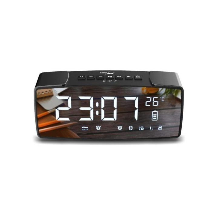 Radijo žadintuvas Bluetooth 4.2 Greenblue, 6 W, 2200 mAh