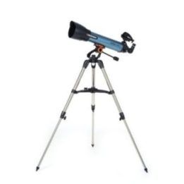 Teleskopas 100 mm Celestron Inspire, juodas ir mėlynas
