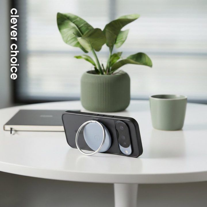 Dėklas Google Pixel 11 Pro XL Crong Hybrid Matte Magnetic su MagSafe, žalias