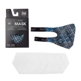 Vaikiška daugkartinė veido kaukė BUFF Filter Mask, žalia