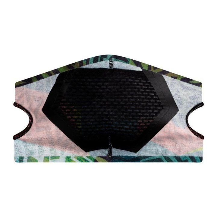 Vaikiška daugkartinė veido kaukė BUFF Filter Mask, žalia
