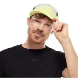 Vyriška kepurė su snapeliu BUFF 5 Panel Go Cap, žalia