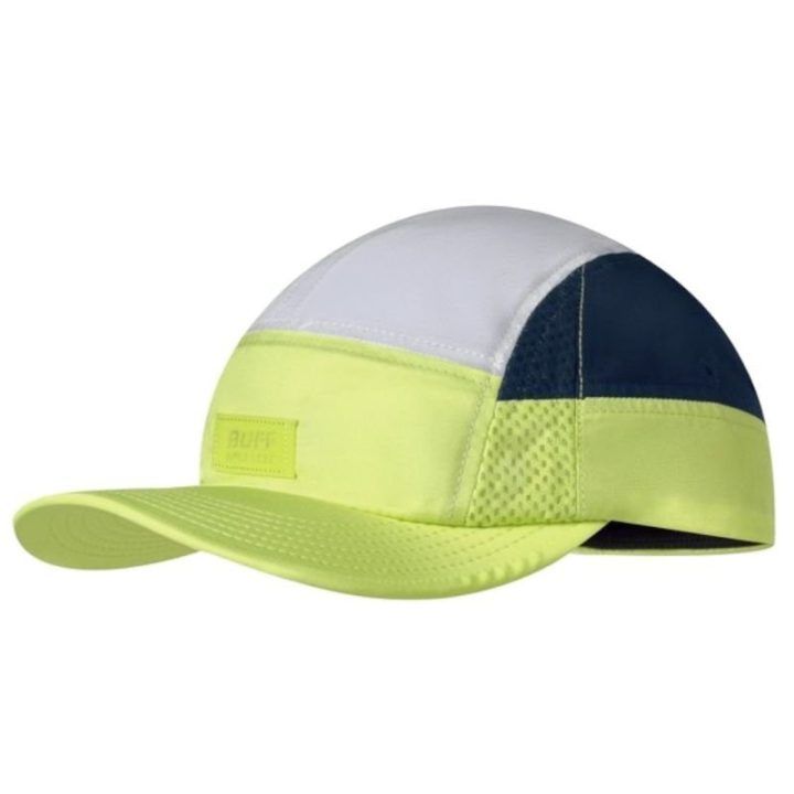 Vyriška kepurė su snapeliu BUFF 5 Panel Go Cap, žalia