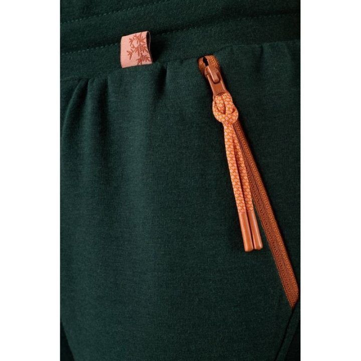 Moteriškos bambukinės sportinės kelnės Viking Hazen Bamboo, žalios