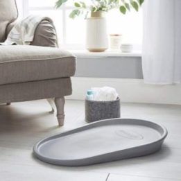 Vaikiškas putplasčio vystymo kilimėlis Shnuggle Squishy, pilkas
