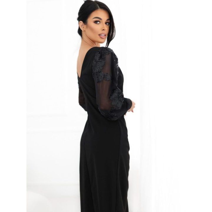 Moteriška pieštuko formos midi suknelė Italy Moda, juoda