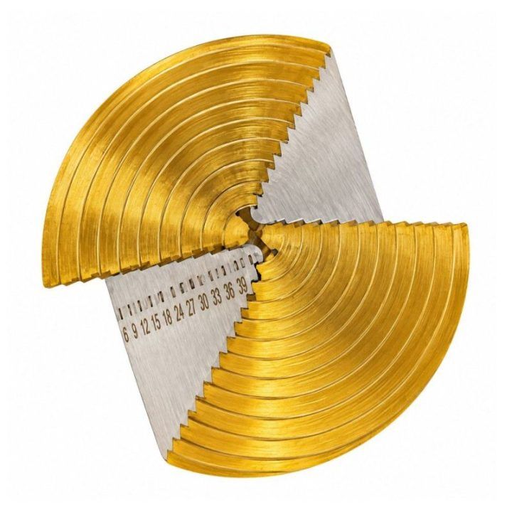 Kūginių pakopinių grąžtų rinkinys, 4–39 mm, 3 vnt
