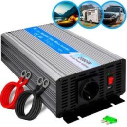 Automobilinis įtampos keitiklis Extralink, 12 V, 2000 W