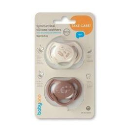 Simetrinių čiulptukų rinkinys BabyOno, nuo 18 mėn., 2 vnt