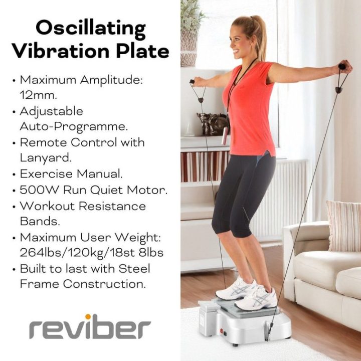 Vibracinė treniruočių platforma Reviber RV-VIPL/, 500 W