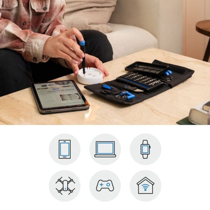 Elektronikos remonto įrankių rinkinys Ifixit, apie 47 vnt