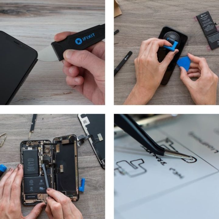 Elektronikos remonto įrankių rinkinys Ifixit, apie 47 vnt