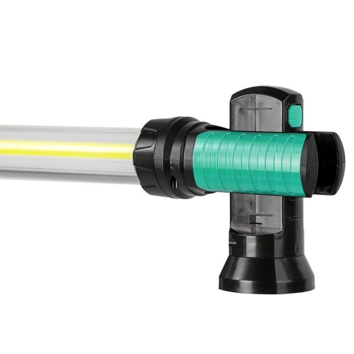 Darbo šviestuvas 12 W Tracer, juodas su turkio spalva