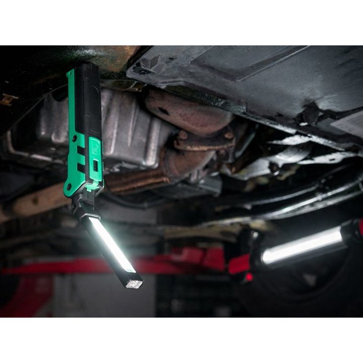 LED darbo žibintas Tracer, juodas su turkio spalva