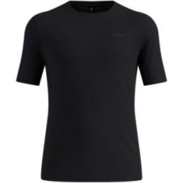 Vyriški merino vilnos termo marškinėliai Odlo Merino 200, juodi