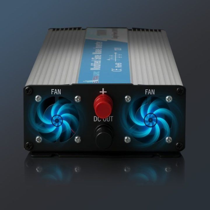 Automobilinis įtampos keitiklis 12 V, 1500 W, modifikuotos sinusoidės