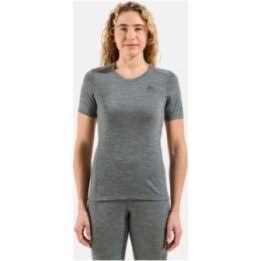 Moteriški merino vilnos termo marškinėliai Odlo Merino 200, pilki