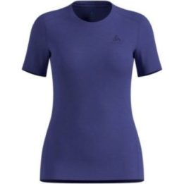 Moteriški merino vilnos termo marškinėliai Odlo Merino 200, mėlyni