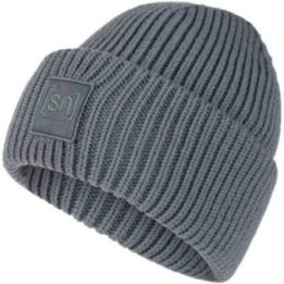 Megzta merino vilnos kepurė Super.natural, pilka