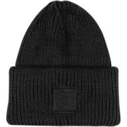 Megzta merino vilnos kepurė super.natural Krissini, juoda