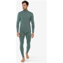 Vyriškos termo kelnės su merino vilna super.natural, žalios