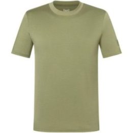 Vyriški merino vilnos marškinėliai Super.Natural Casual Rib Bio, chaki