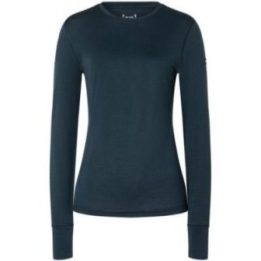 Moteriški merino termo marškinėliai Super.Natural Arctic 230 LS, tamsiai mėlyni
