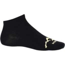 Moteriškos žemos kojinės su kalnų motyvu Viking Boosocks, juodos