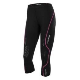 Moteriškos 3/4 sportinės tamprės Viking Ingrid Capri, juodos